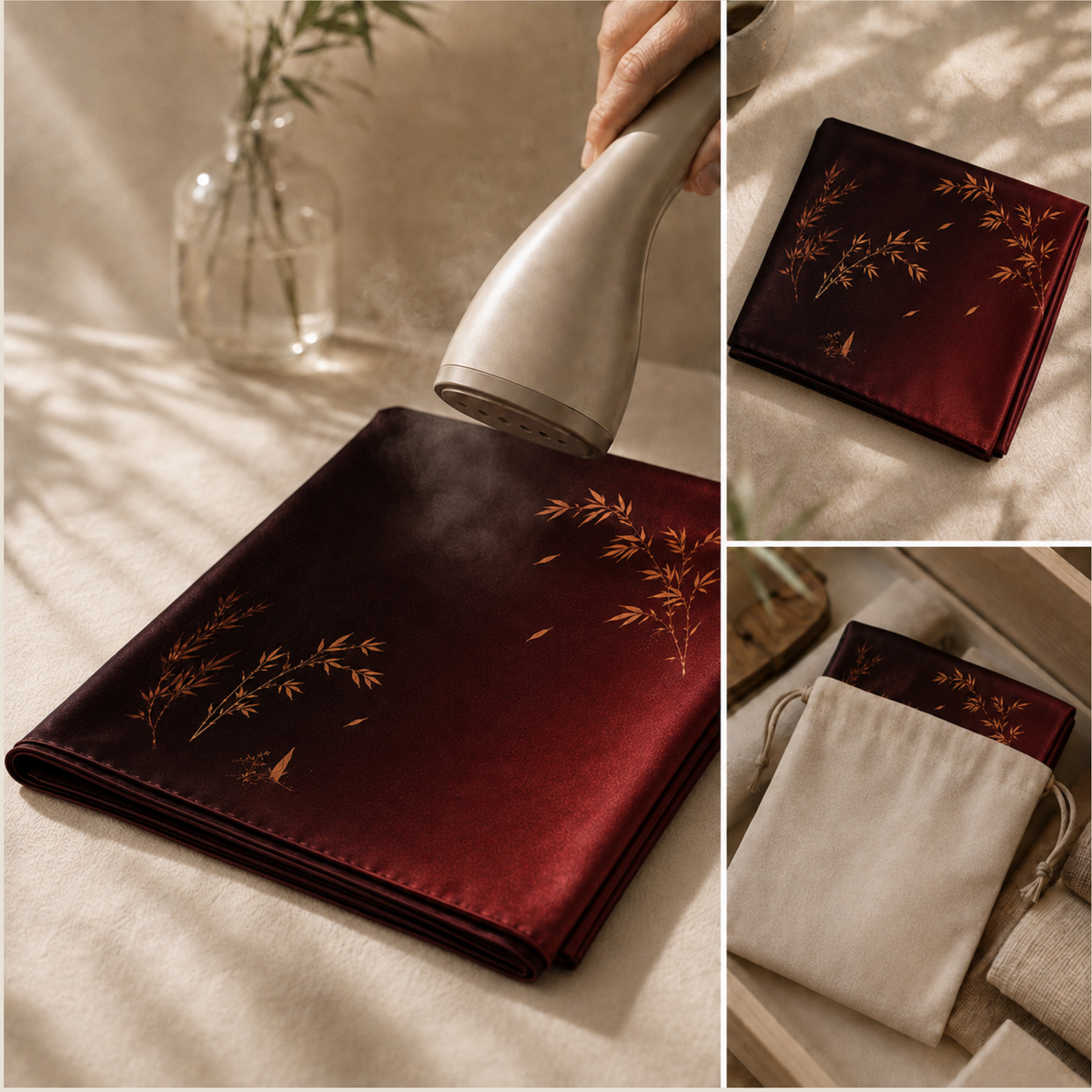How to Care for a Mulberry Silk Shawl