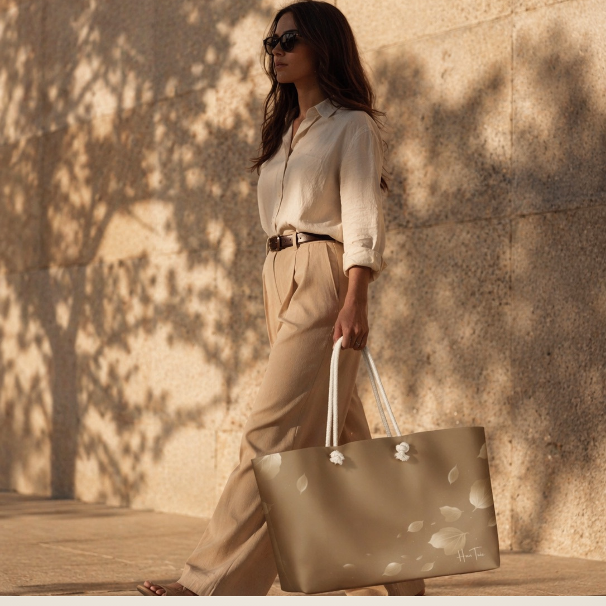 Weekender Tote—Taupe