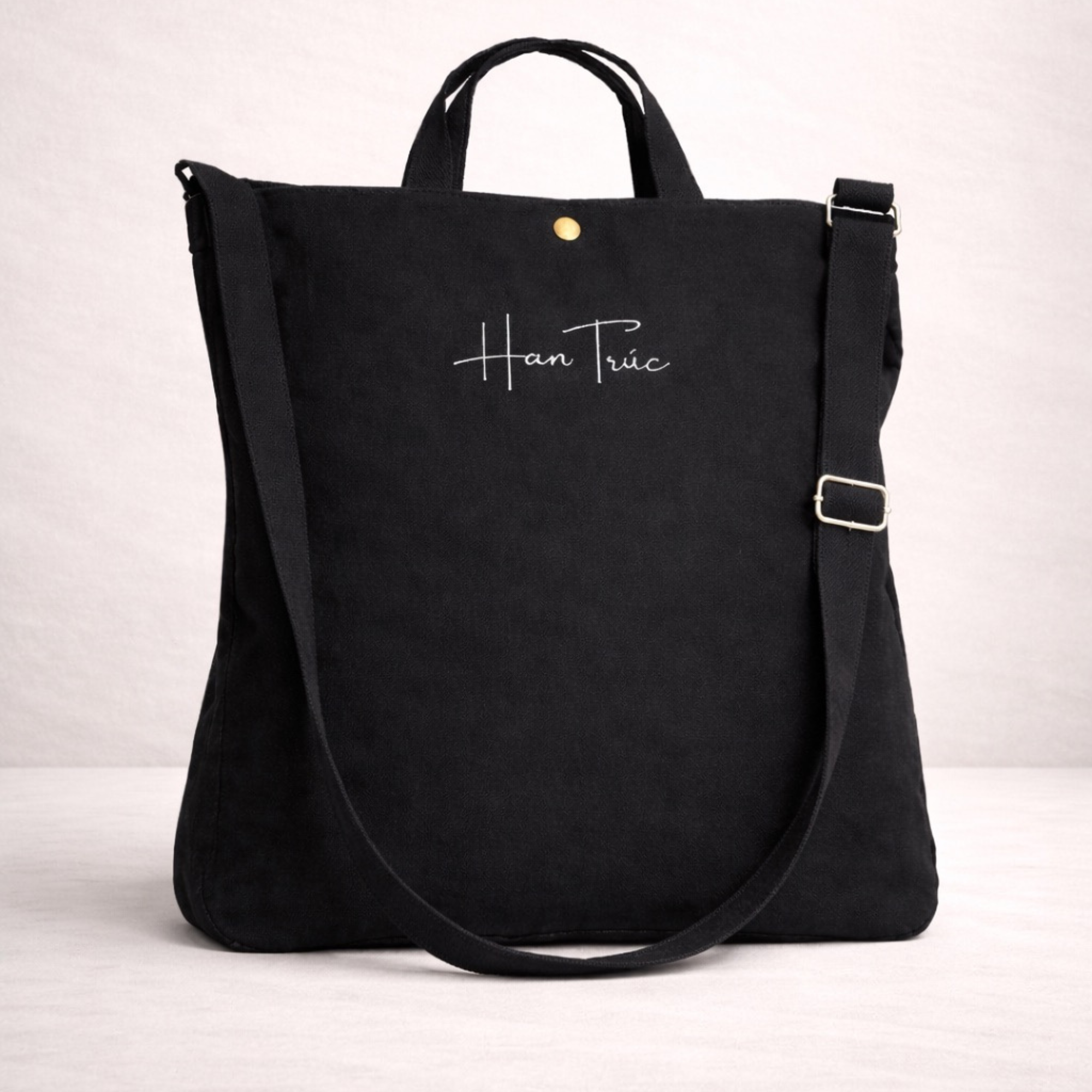 Carry Tote — Canvas (Black)