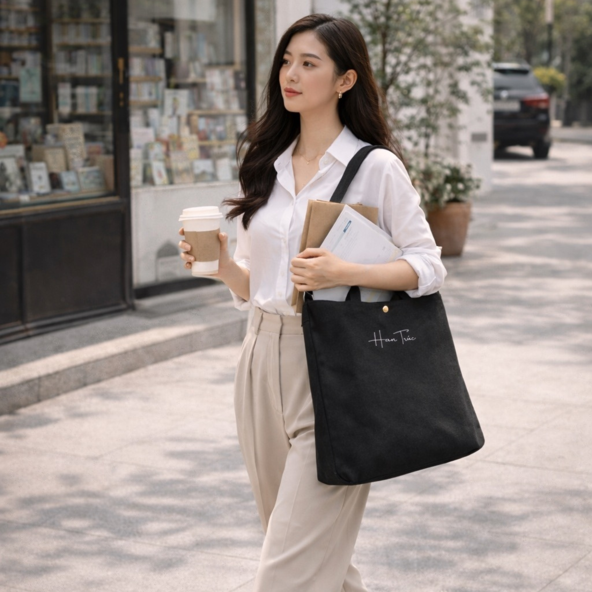 Carry Tote — Canvas (Black)