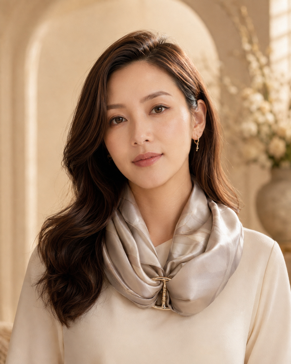 Mulberry Silk Shawl - Beginning & Resilience