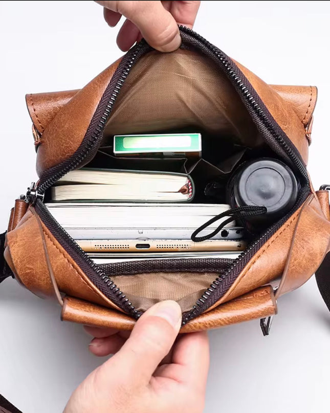 Unisex Waterproof Casual Messenger Shoulder Bag Crossbody Sling Bag for Men or Women