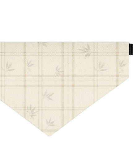 Mix & Match Bandana Bundle (You & Your Pet)-Cream Plaid