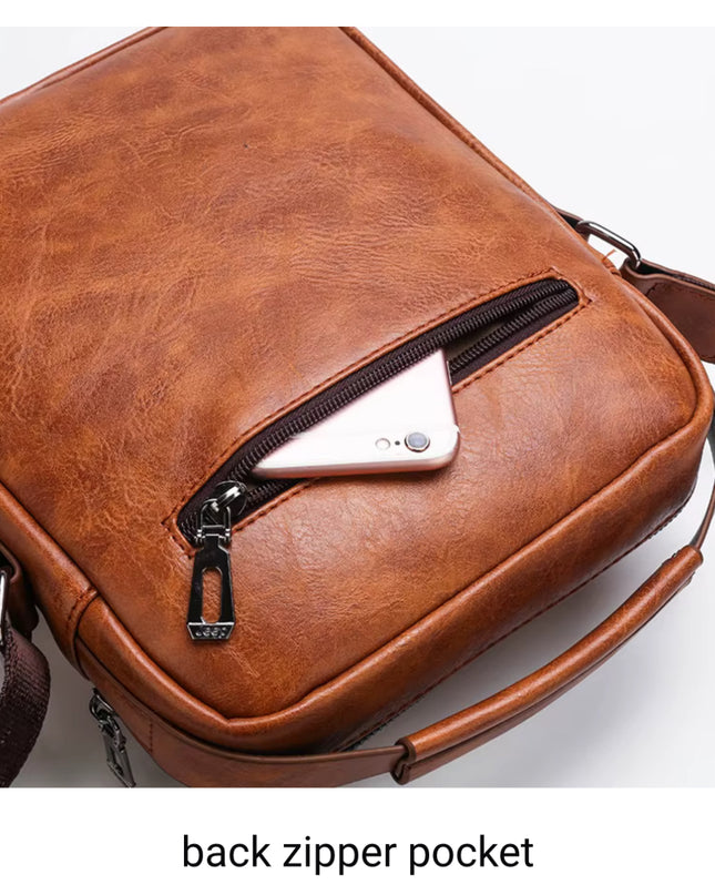 Unisex Waterproof Casual Messenger Shoulder Bag Crossbody Sling Bag for Men or Women