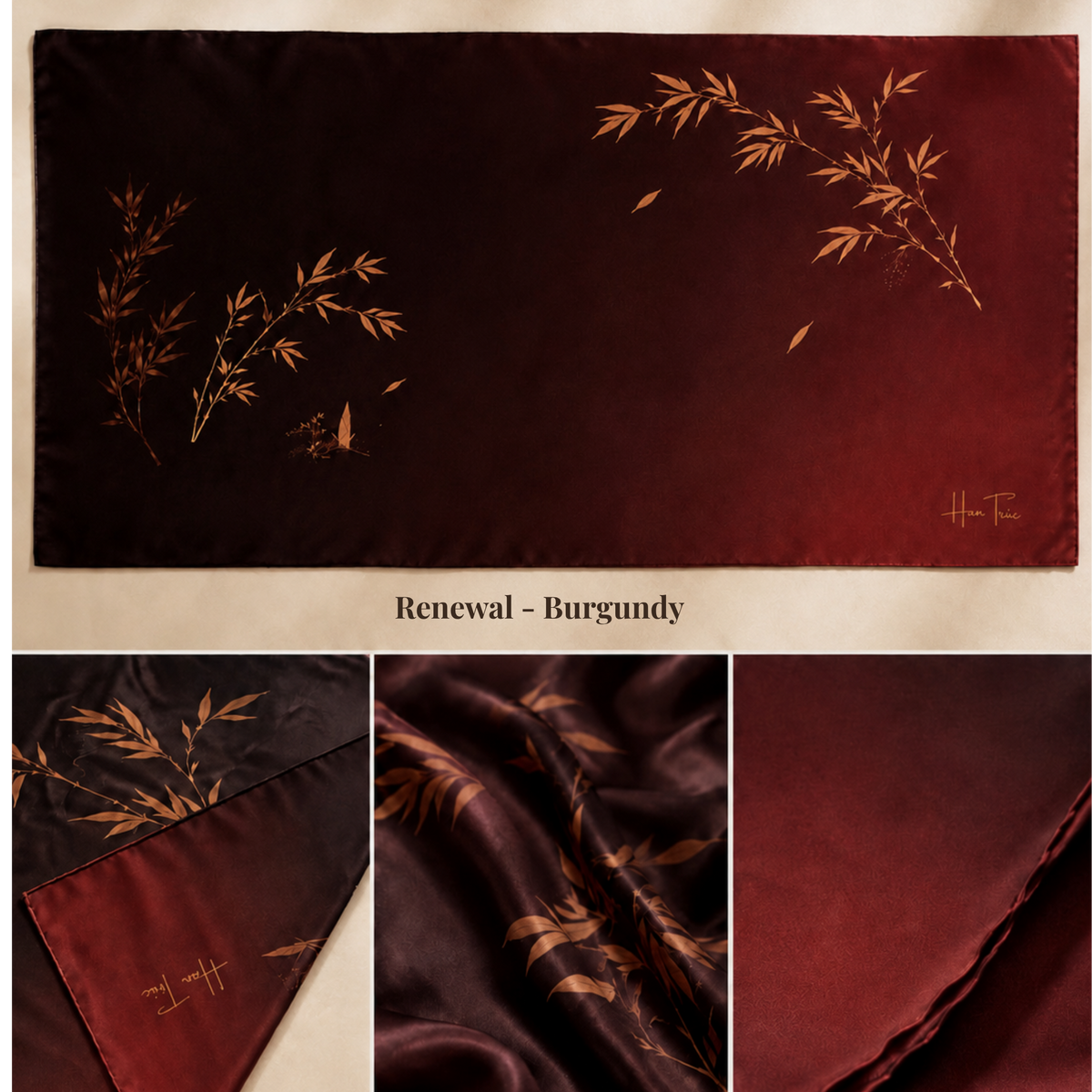 The Mulberry Silk Shawl Collection - Four Chapters
