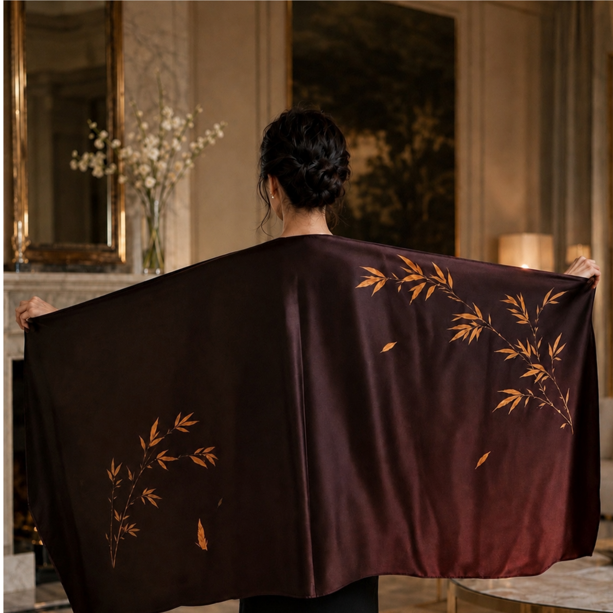 Mulberry Silk Shawl - Serenity & Renewal