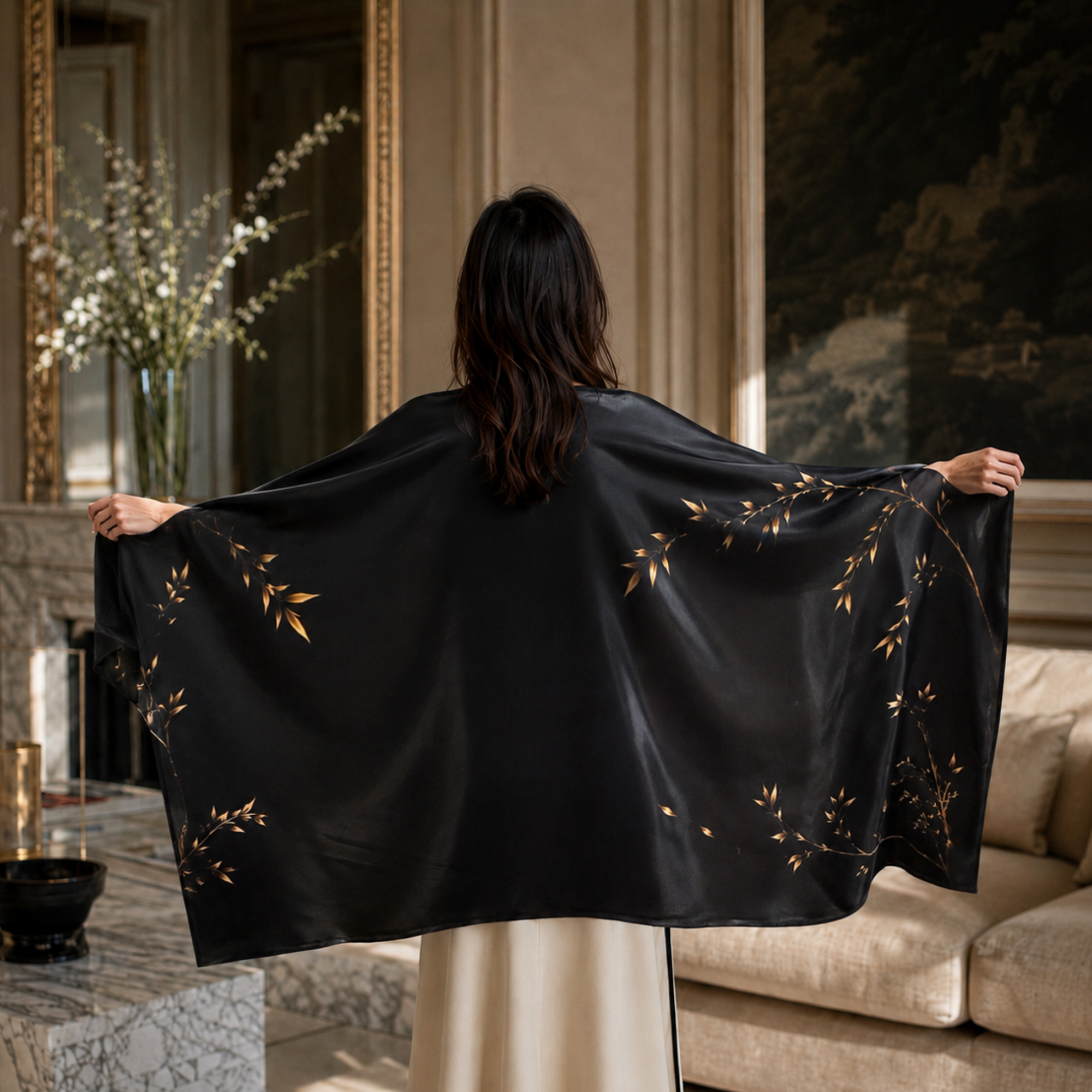 Mulberry Silk Shawl - Serenity & Renewal