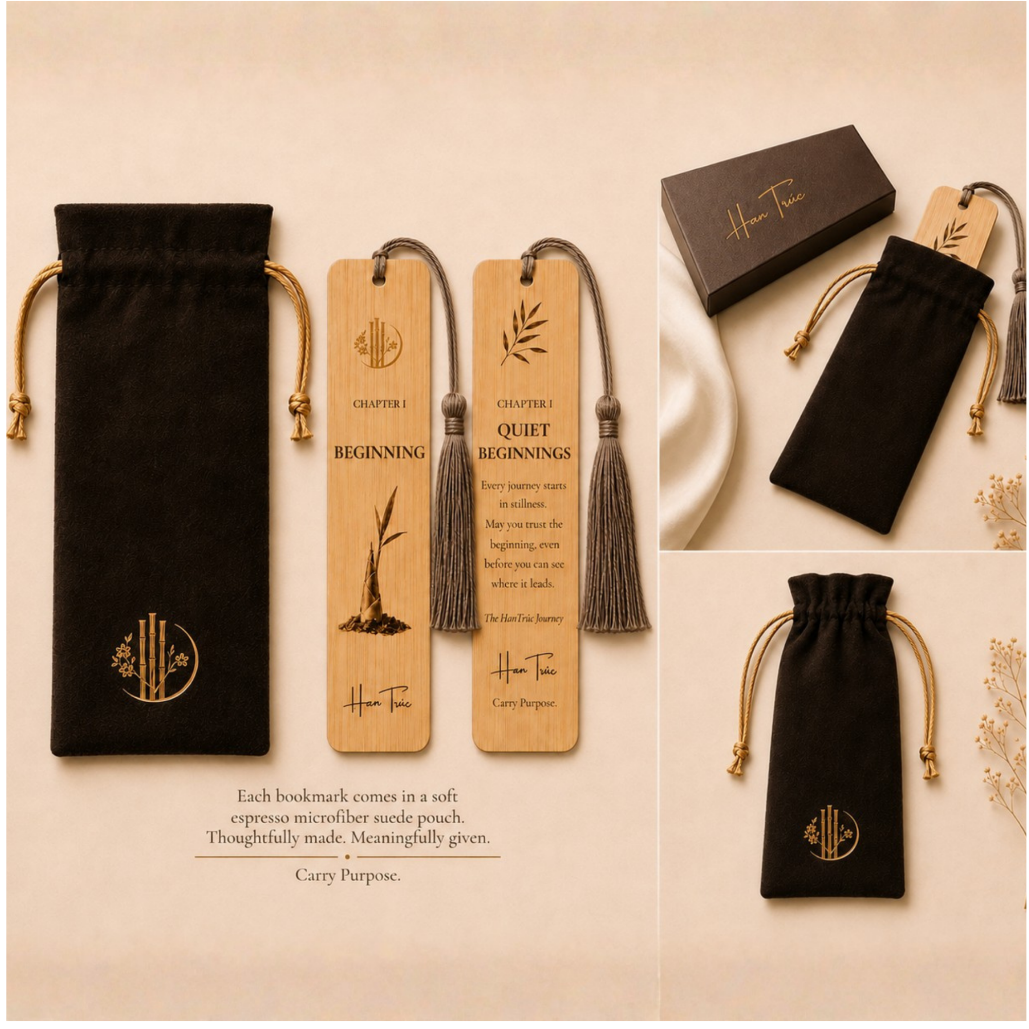 HanTrúc Bamboo Chapter Bookmark