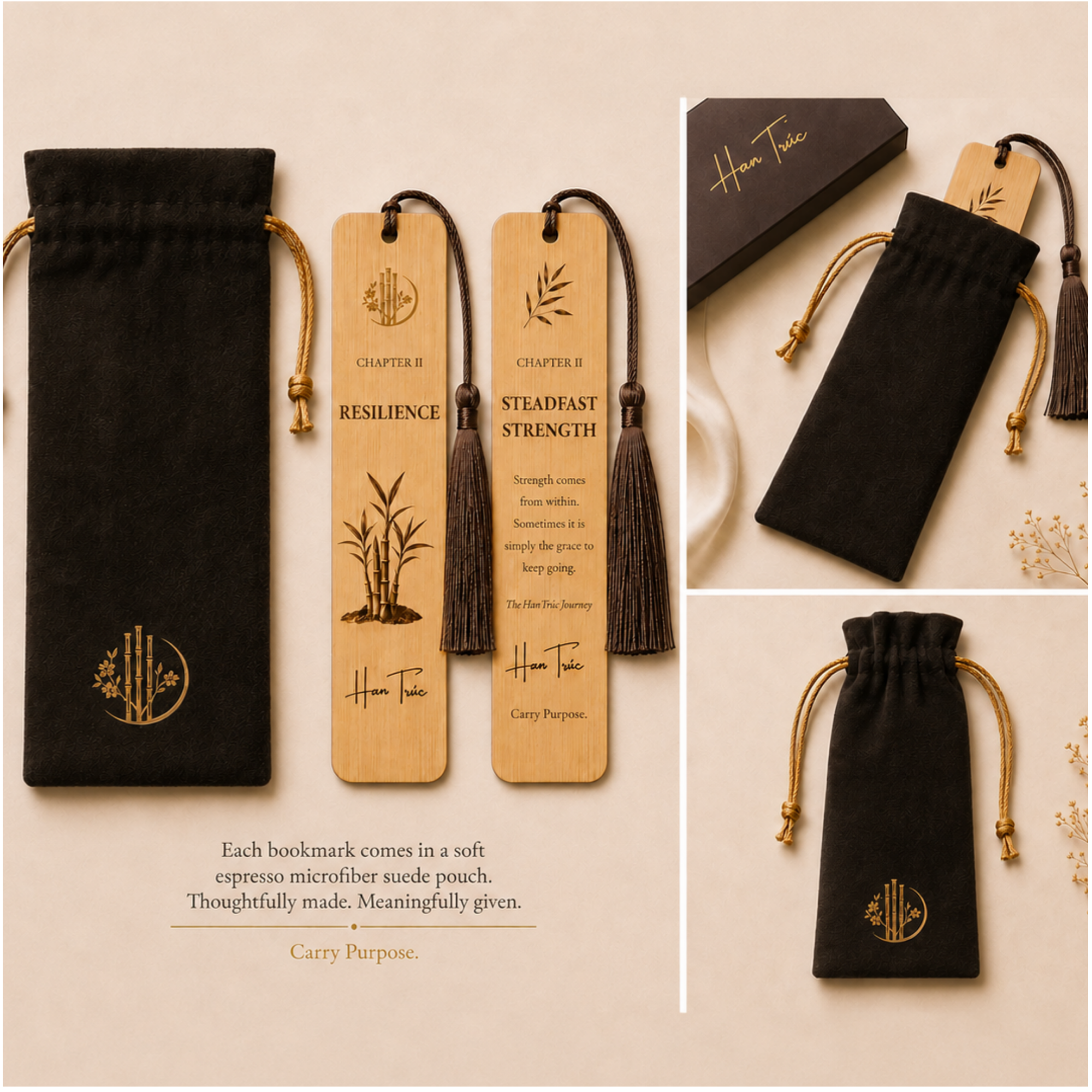 HanTrúc Bamboo Chapter Bookmark