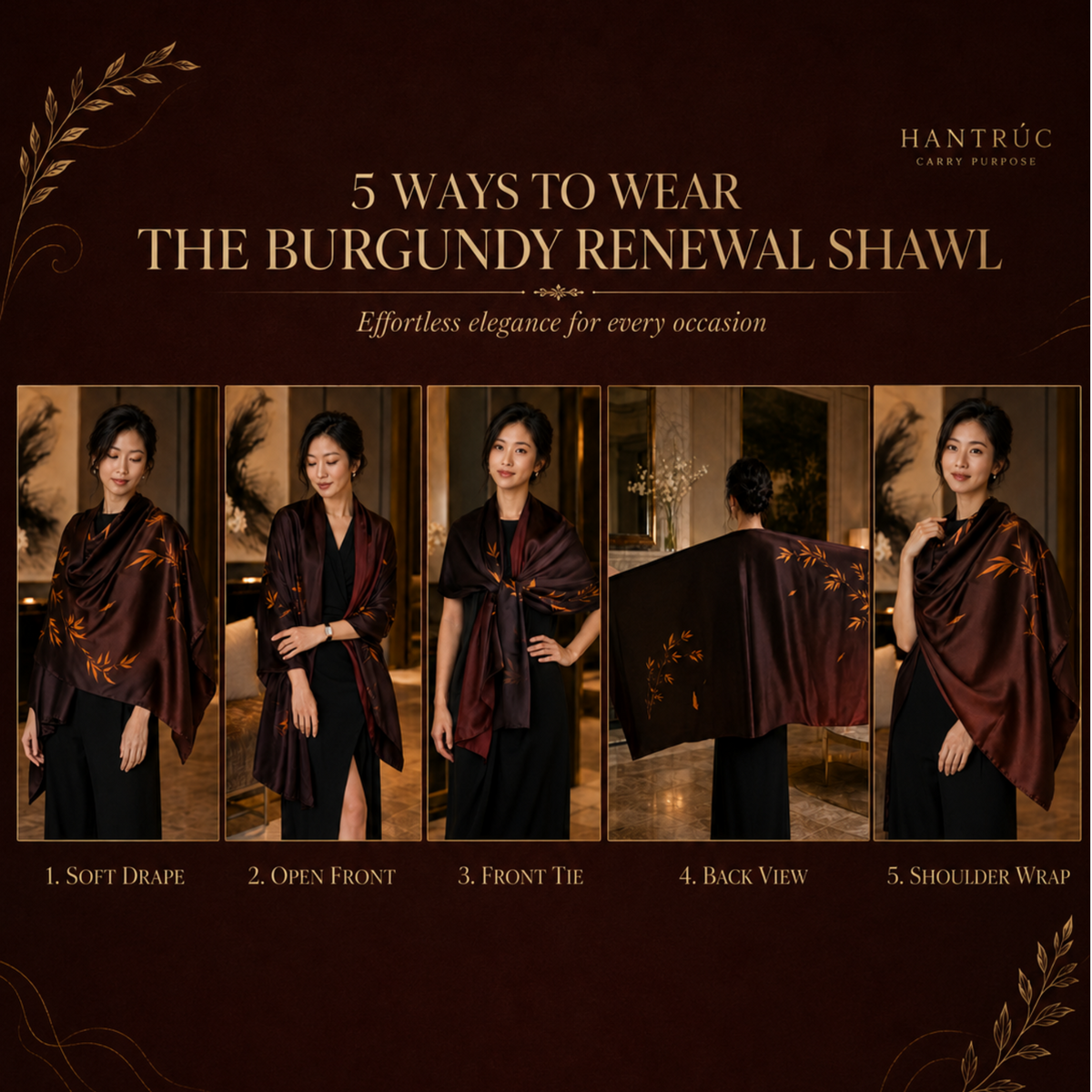Mulberry Silk Shawl - Serenity & Renewal
