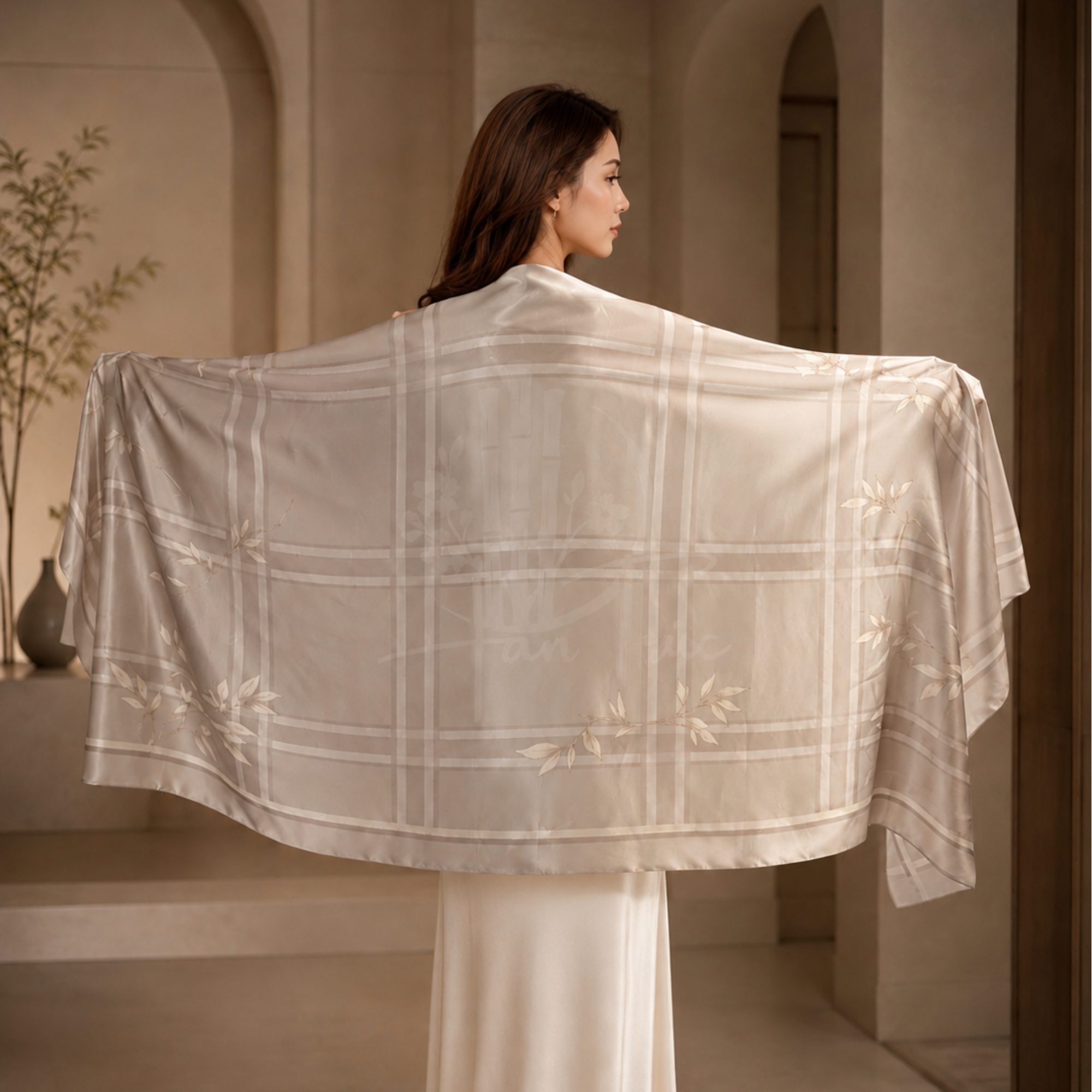 Mulberry Silk Shawl - Beginning & Resilience