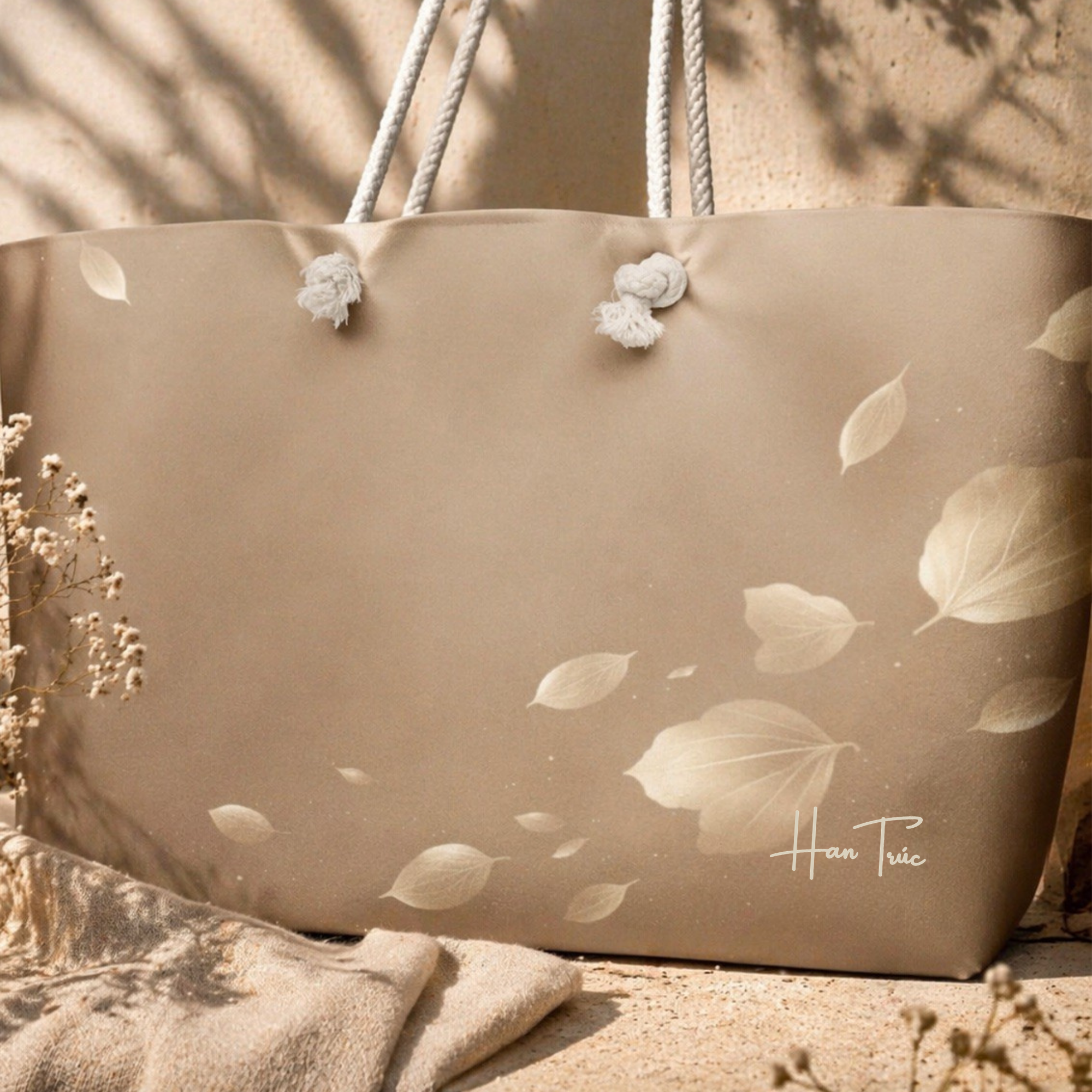 Weekender Tote—Taupe
