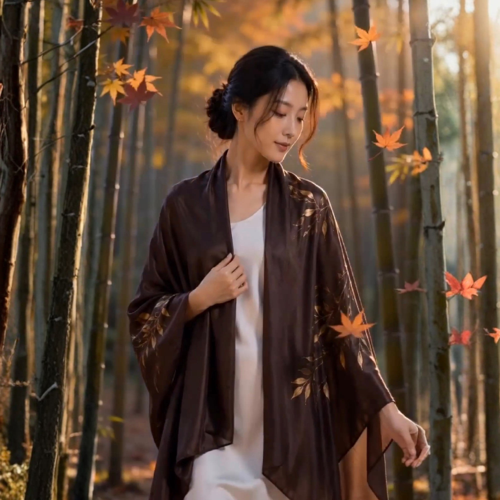 Mulberry Silk Shawl