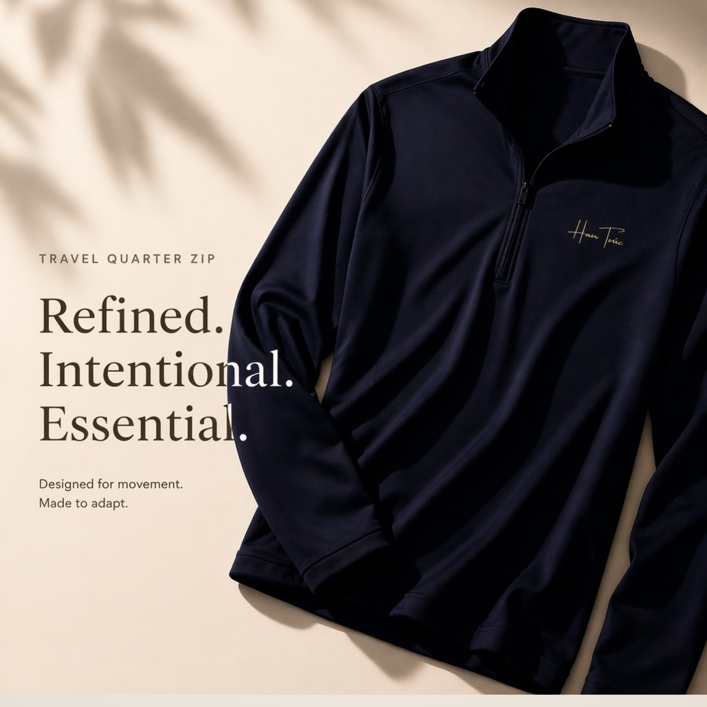 Travel Quarter-Zip