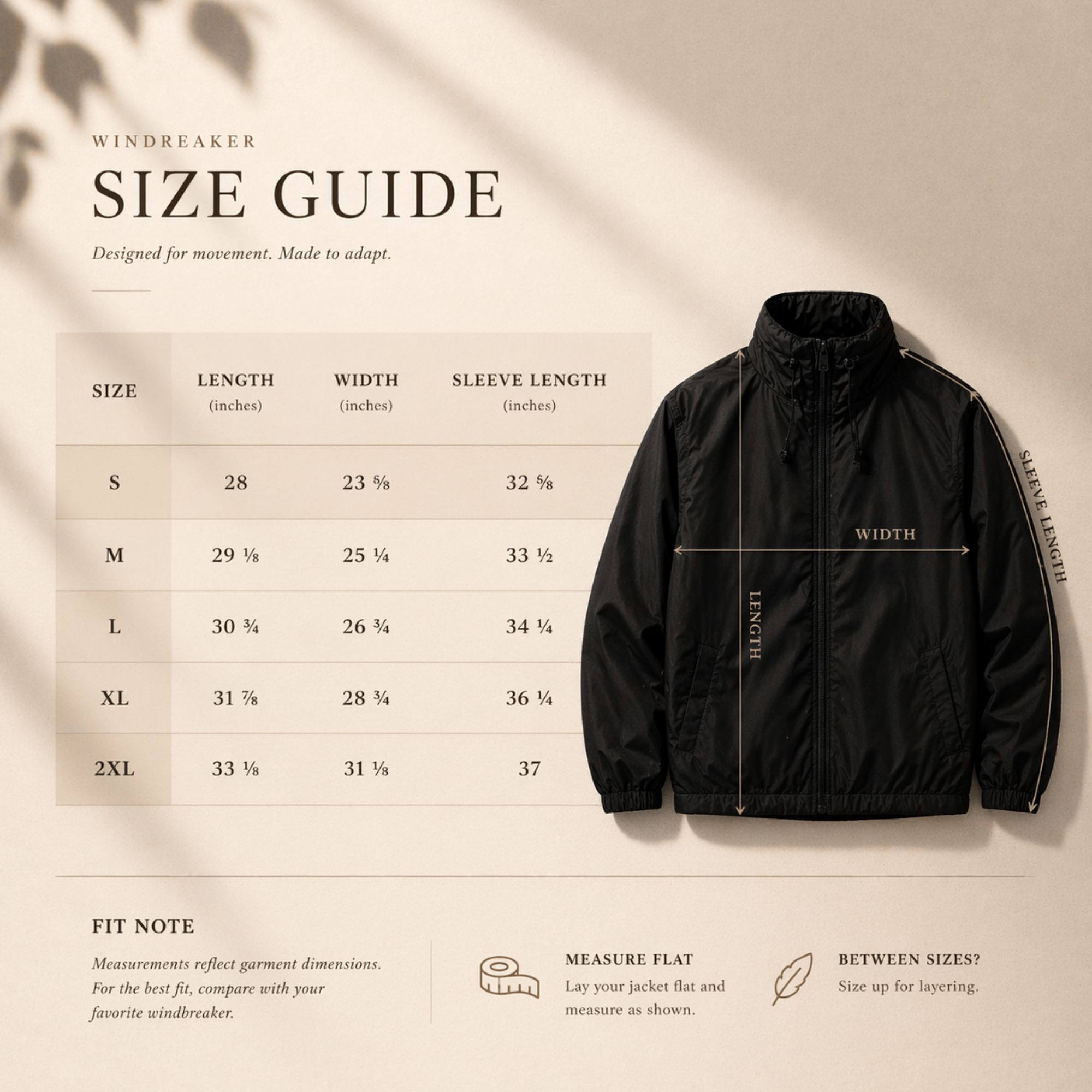 Travel Windbreaker