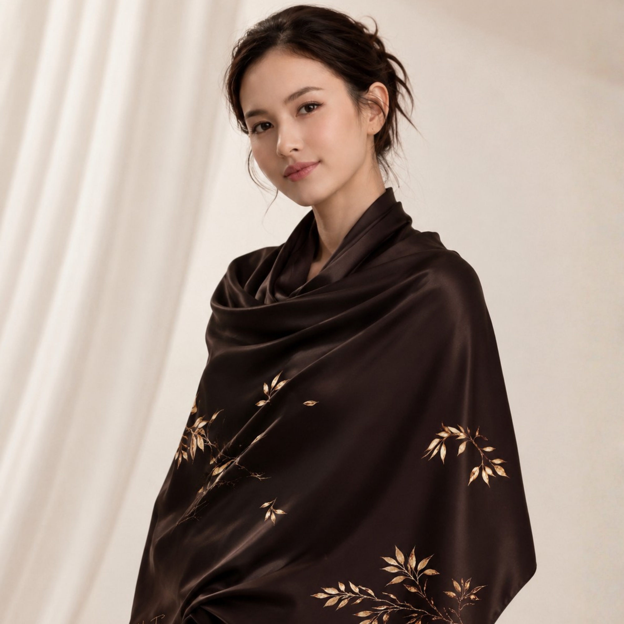 Mulberry Silk Shawl - Beginning & Resilience
