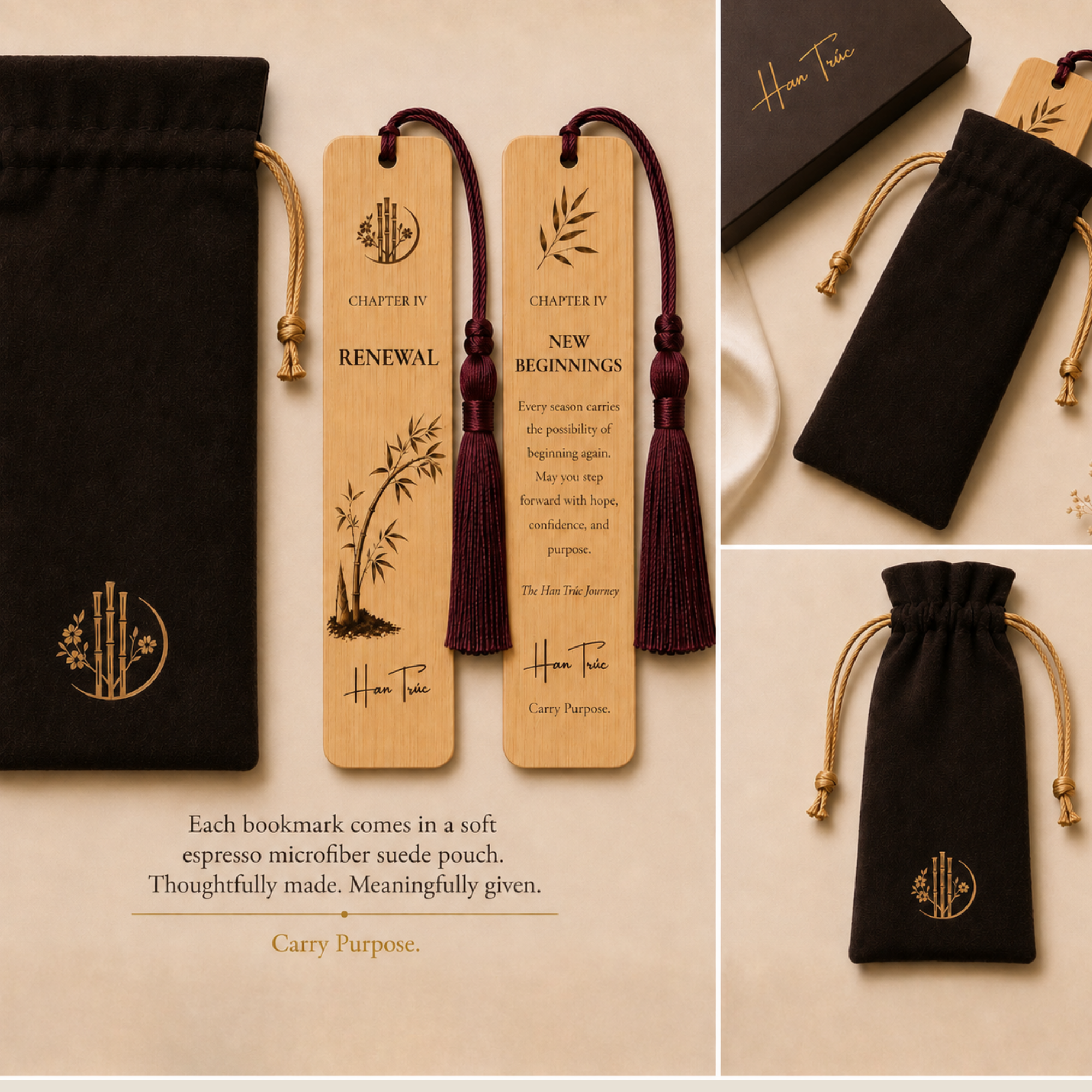 HanTrúc Bamboo Chapter Bookmark