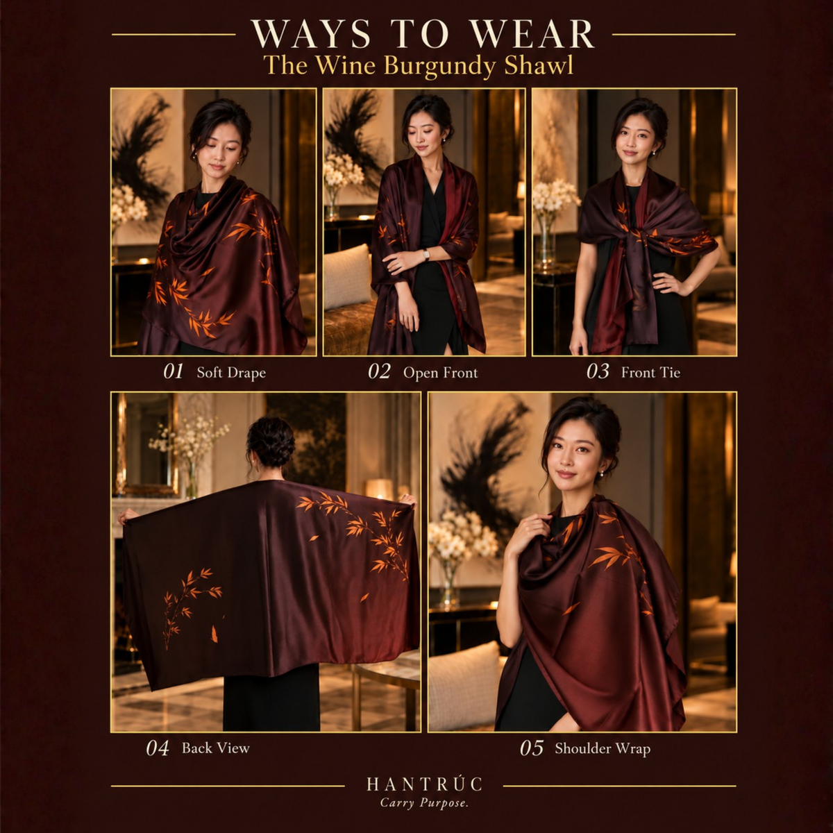 Mulberry Silk Shawl - Serenity & Renewal