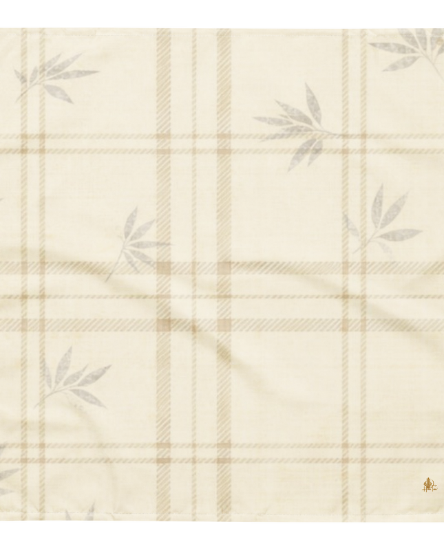 Mix & Match Bandana Bundle (You & Your Pet)-Cream Plaid