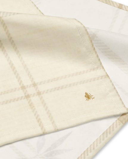 Mix & Match Bandana Bundle (You & Your Pet)-Cream Plaid