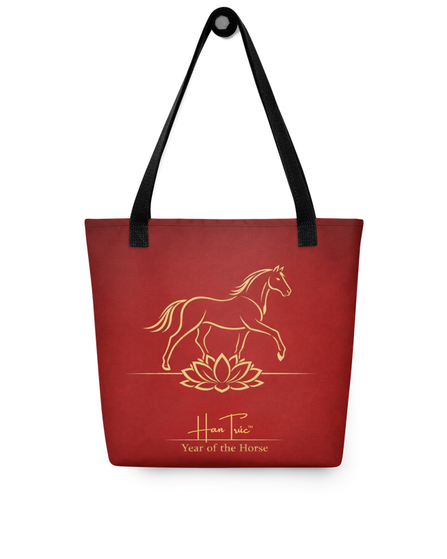 HanTrúc Year of the Horse Signature Set (Tote & Bandana)