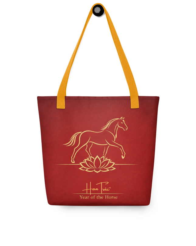 HanTrúc Year of the Horse Signature Set (Tote & Bandana)