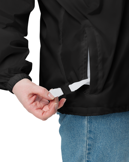 Unisex Windbreaker with Golden Embroidered HanTrúc Logo