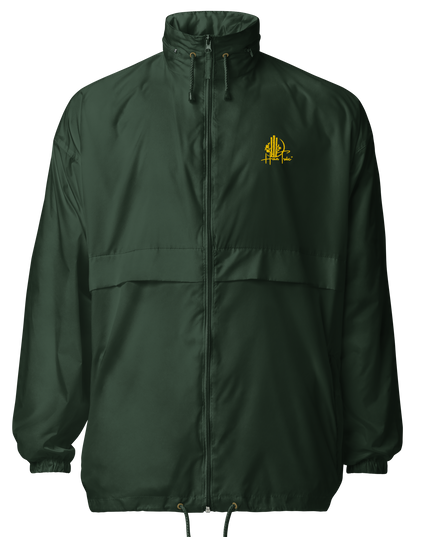 Unisex Windbreaker with Golden Embroidered HanTrúc Logo