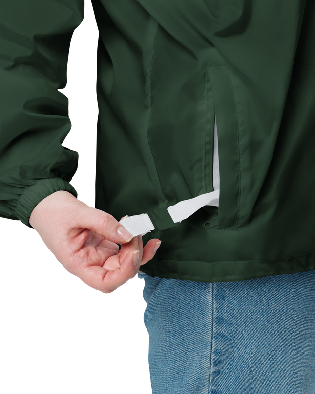 Unisex Windbreaker with Golden Embroidered HanTrúc Logo