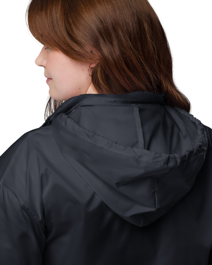 Unisex Windbreaker with Golden Embroidered HanTrúc Logo