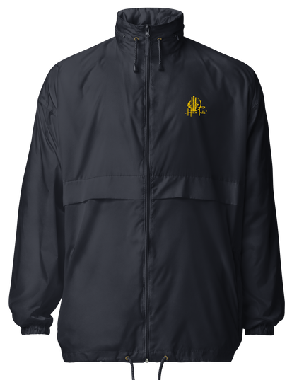 Unisex Windbreaker with Golden Embroidered HanTrúc Logo