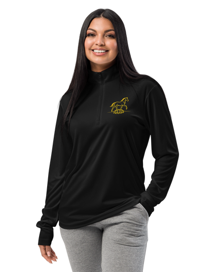 HanTrúc Year of the Horse Quarter-Zip Pullover