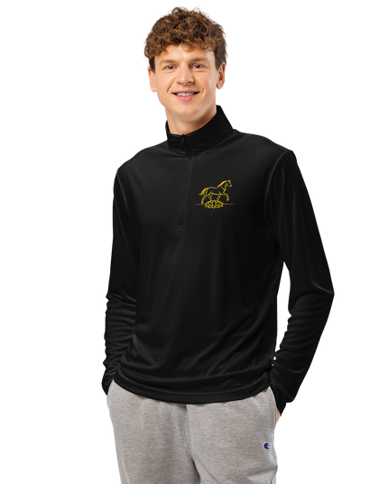 HanTrúc Year of the Horse Quarter-Zip Pullover