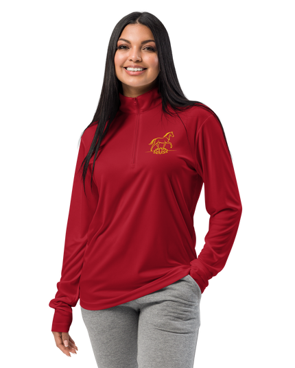 HanTrúc Year of the Horse Quarter-Zip Pullover