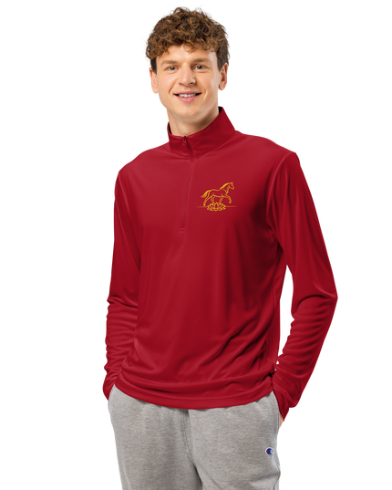 HanTrúc Year of the Horse Quarter-Zip Pullover
